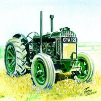 'Standard' Fordson Tractor (Watercolour)